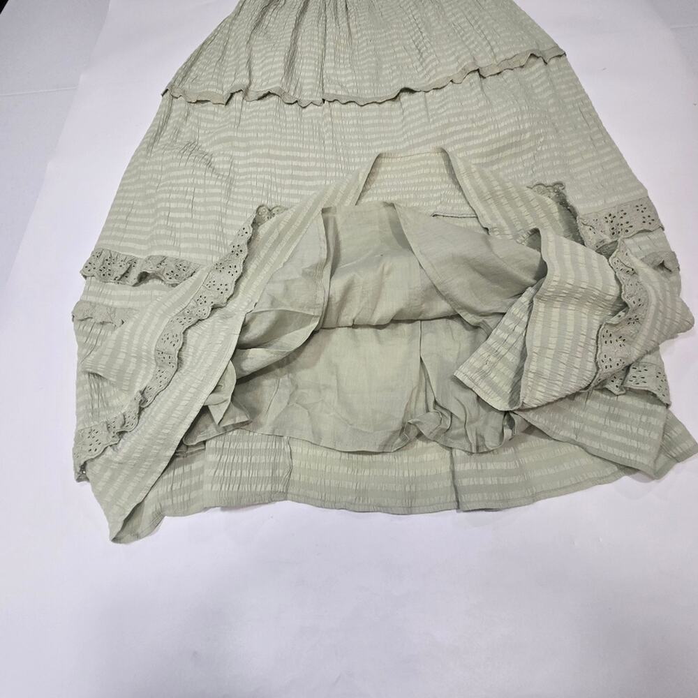 Tularosa Frankie Midi Dress in Sage Green XL - Picture 6 of 13
